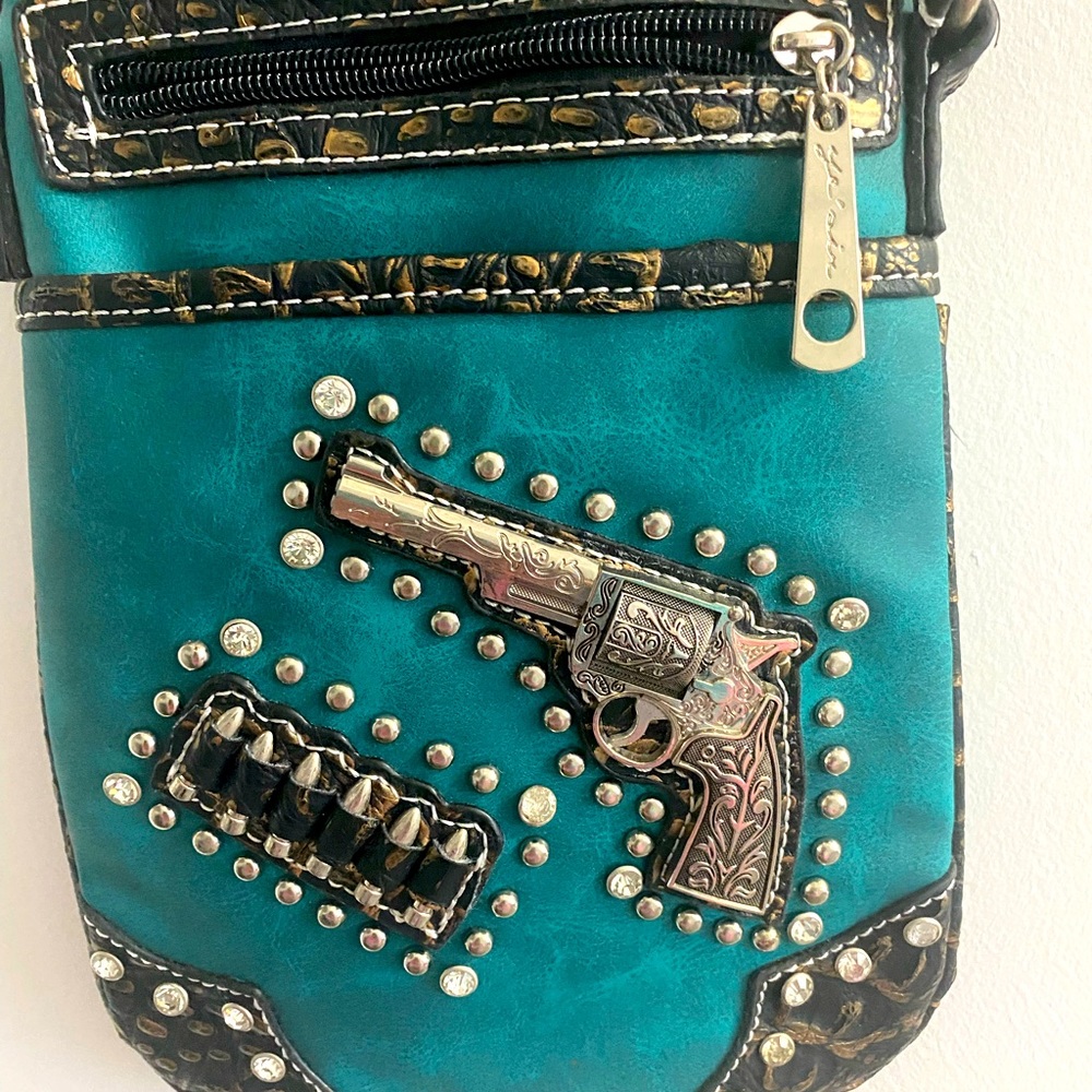 Beautiful never used faux leather shoulder bag